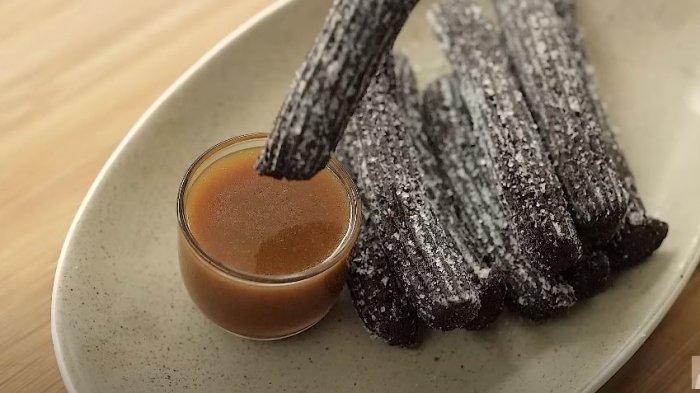 Churros Biskuit Cokelat: Camilan Goreng Keluarga