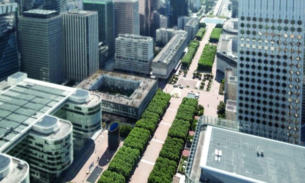 Kawasan La Défense Terkenal Arsitektur Futuristik Dan Modern