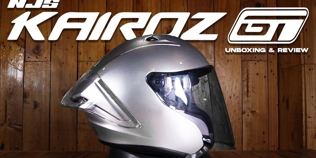Helm NJS Kairoz Memiliki Desain Yang Modern Dan Fungsional