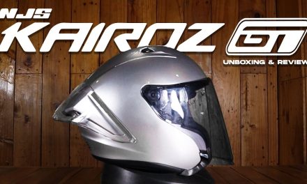 Helm NJS Kairoz Memiliki Desain Yang Modern Dan Fungsional