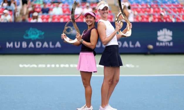 Aldila Sutjiadi Raih Trofi WTA 500 Keduanya di Mubadala Citi