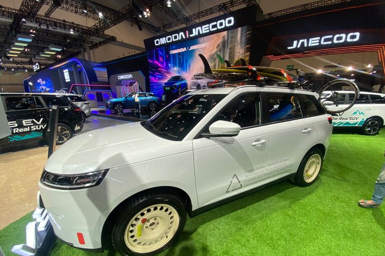 Jaecoo J5 EV Tampil dengan Modifikasi Lifestyle di GIIAS 2026