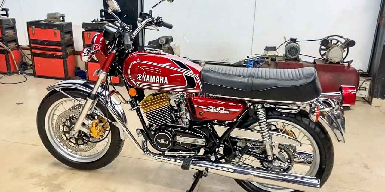 Yamaha RD350, Legenda Motor Klasik Dengan Performa Balap
